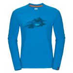 ZAJO | Bormio T-shirt LS M Blue Jewel - Nature