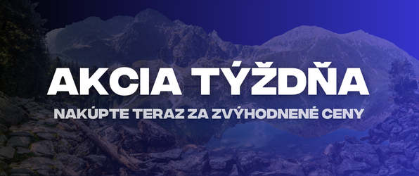 Akcia týždňa - outdoorové produkty za najlepšie ceny na xTrek.sk. Nepremokavá bunda Grover, originálne nákrčníky Buff, rukavice a čiapka Black Hill Outdoor teraz za najlepšie ceny.