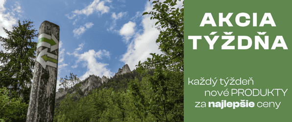 Akcia týždňa - outdoorové produkty za najlepšie ceny na xTrek.sk.