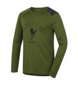 Husky  Merino T-Shirt LS Sheep - tričko s dlhým rukávom z Merino vlny s motívom psa