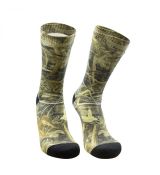 DexShell StormBLOK Socks - nepremokavé ponožky s maskovacou potlačou Realtree MAX-5 camo. Ponožky sú tkané z recyklovaného polyesterového materálu REPREVE®️.