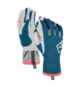 Ortovox Tour Glove W sú dámskou verziou robustných technických Merino rukavíc s koženou dlaňou a podšívkou z najkvalitnejšej tasmánskej Merino vlny. Sú odolné voči vetru aj vode. Sú vhodné na skialpinizmus, zimnú turistiku aj iné outdoorové aktivity 