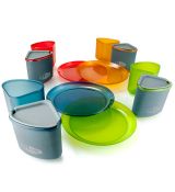 Infinity 4 Person Compact Tableset, Multicolor – sada riadu