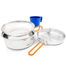 Glacier Stainless 1 Person Mess Kit – sada riadu